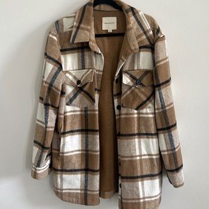Plaid shacket